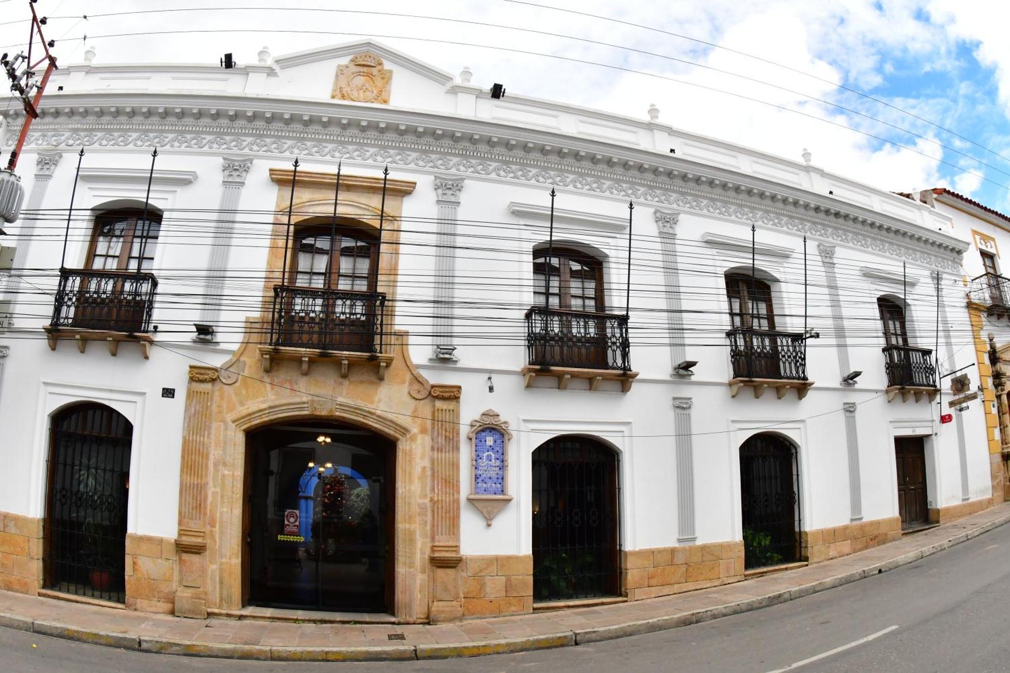 Parador Santa Maria La Real Sucre Exteriér fotografie
